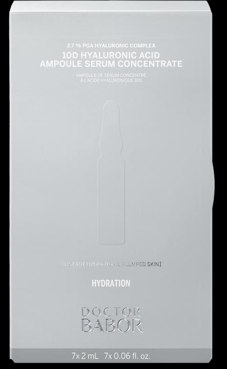 Actual product image Babor DOCTOR - 10d Hyaluronic AcID Ampoule Serum Concentrate (14 ml)