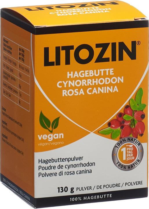 Litozin Hagebuttenpulver (1 Stück, Pulver, 130 g)