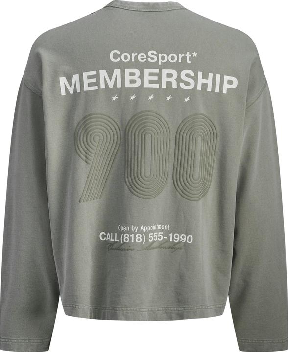 Actual product image Jack & Jones Jcoathletico Graphic Wash Sweat Cn Jnr (140)