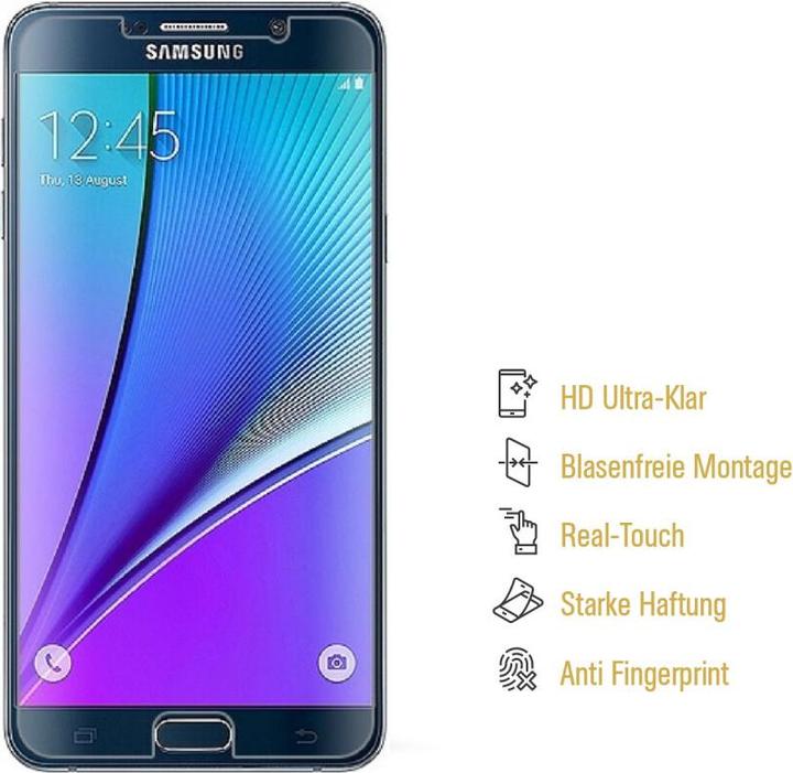 Produktbild Protectorking 3x Displayschutz HD Klar (3 Stück, Samsung Galaxy Note 5)