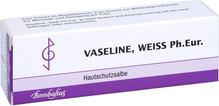 Produktbild Bombastus Vaseline, weiss Ph. Eur., 10 ml Fettsalbe (Körpercreme, 10 ml)