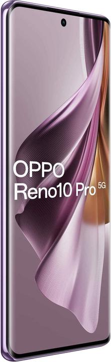 Actual product image OPPO Reno 10 Pro (256 GB, Glossy Purple, 6.70", Dual SIM, 50 Mpx, 5G)