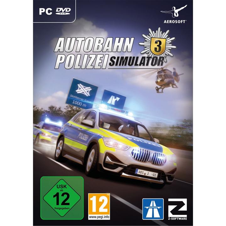 Image du produit Aerosoft Simulateur d'autoroute et de police 3 (PC, DE)