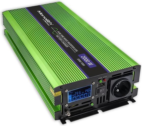 Qoltec Pure Sine Wave Inverter Monolith