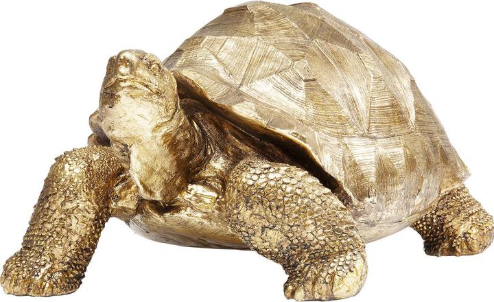 Produktbild Kare Design Deko Figur Turtle Gold Medium