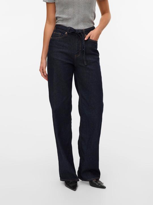 Actual product image Vero Moda VMTESSA Hohe Taille Weiter Beinschnitt Jeans Weit geschnitten (W31/L32)