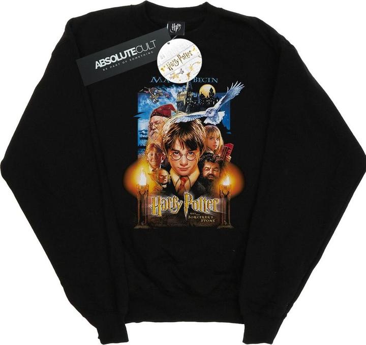 The Sorcerer's Stone Poster Sweatshirt Mädchen (140, 146)