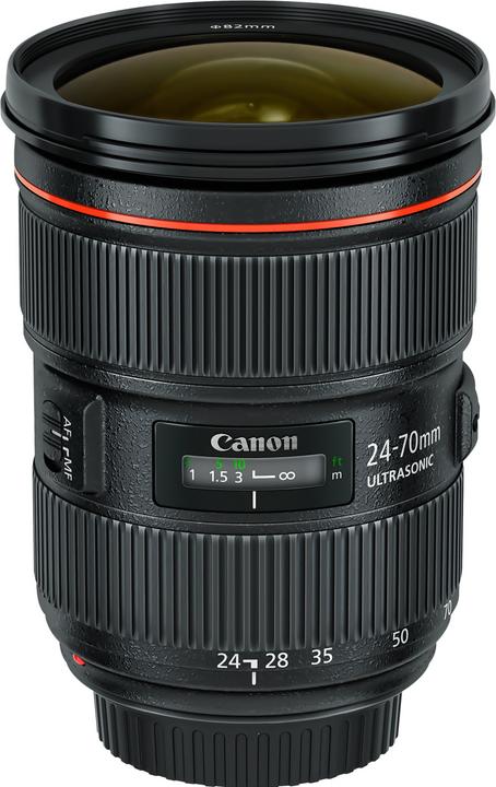 Immagine prodotto Canon EF 24-70mm / 2.8 L II USM - (EU) (Canon EF, APS-C / DX)