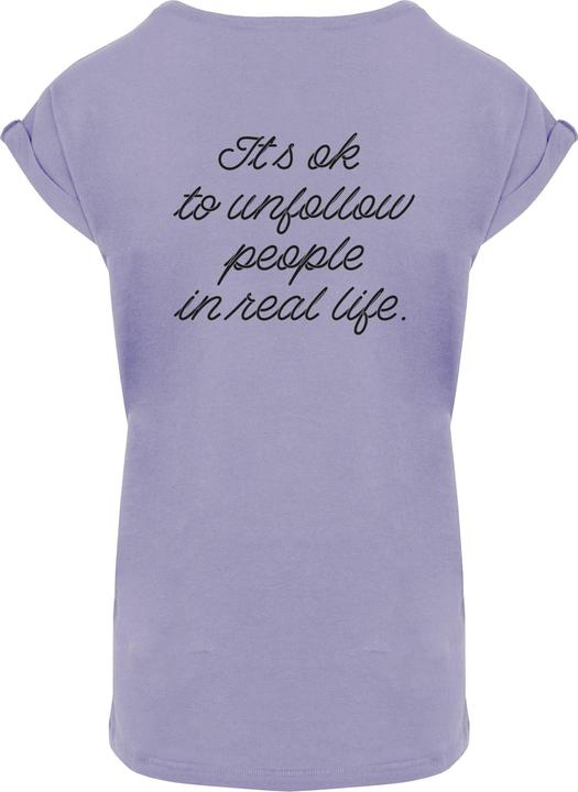 Actual product image Merchcode Ladies Heartbreak Extended Shoulder Tee - 111575 (M)
