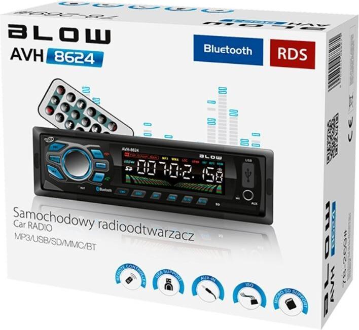 Image du produit Blow 78-269 Radio AVH-8624 MP3