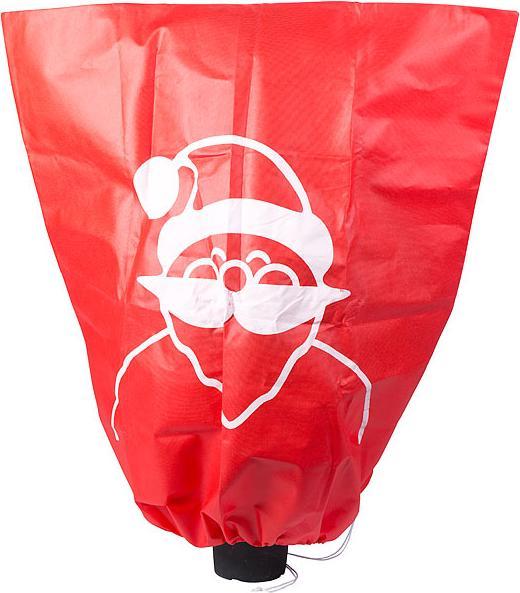Produktbild Infactory 4er-Set Winterschutz-Haube "Weihnachtsmann" für Pflanzen, 110 x 120 cm