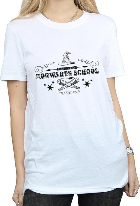 Immagine prodotto Hogwarts First Year Maglietta Ampia Donna (L)