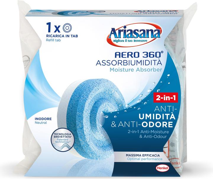 Produktbild Henkel 1680991 Haushaltsfeuchtigkeitsabsorber und Absorbernachfüllung As (1 x)