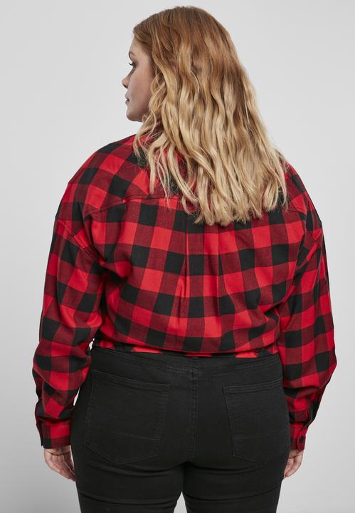 Immagine prodotto Urban Classics Camicia a quadri corta da donna (4XL)