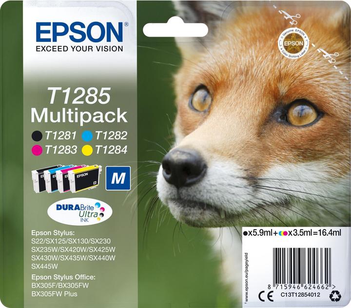 Epson MULTIPACK 4-COL T1285 INCHIOSTRO SECU (M, FC, C, Y)