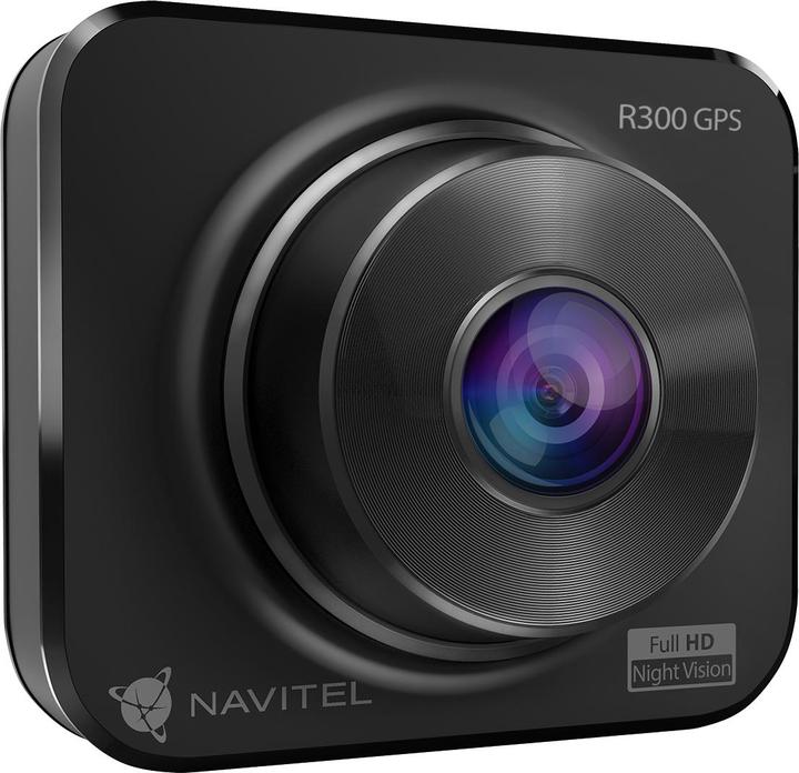 Navitel R300 Dashcam (Eingebautes Mikrofon, Eingebautes Display, GPS-Empfänger, Full HD)