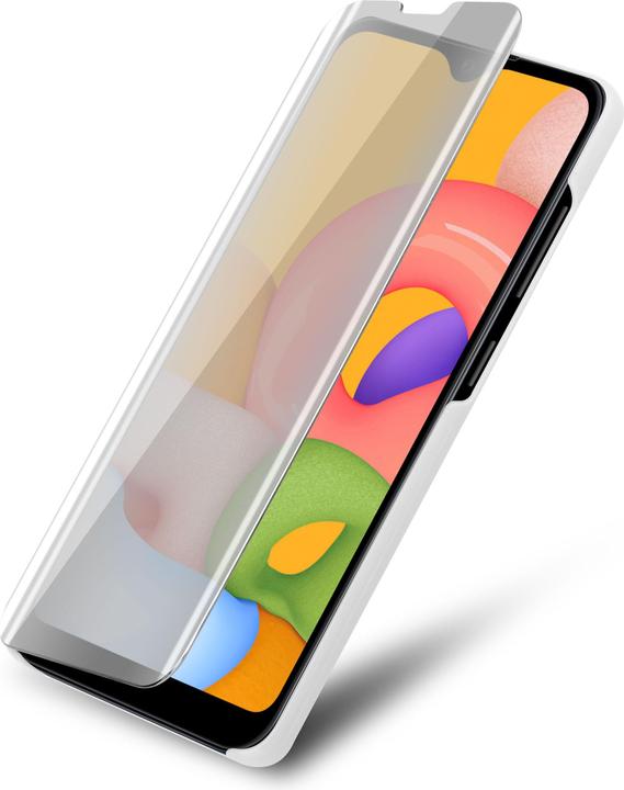 Actual product image Cadorabo Book Smart View Mirror Cover (Samsung Galaxy A01)