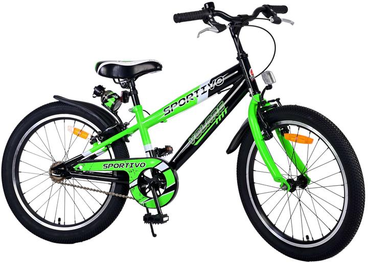 Immagine prodotto Volare Sportivo Kinderfiets - Jongens - 20 pollici - Groen - Twee handremmen (20")