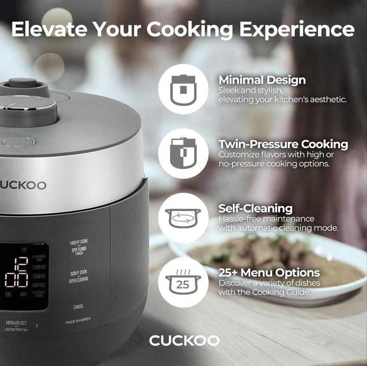 Produktbild Cuckoo Reiskocher CRP-ST01009F