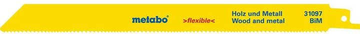 Produktbild Metabo Säbelsägeblätter Serie "Flexible" (5 Stk.)