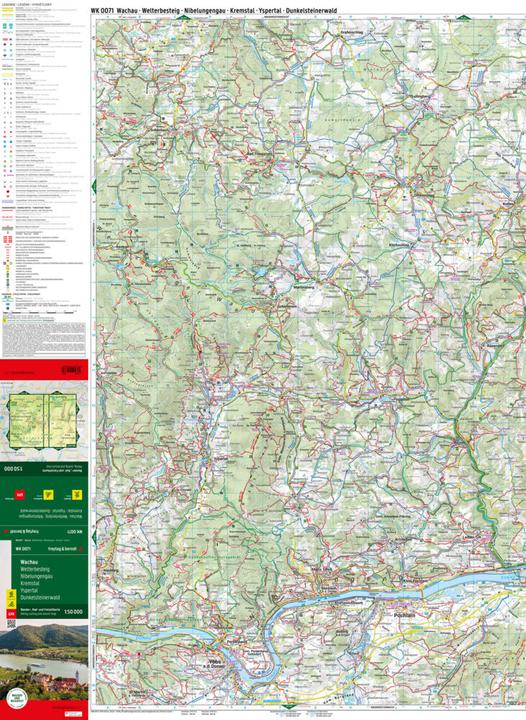 Produktbild Wachau, Wander-, Rad- und Freizeitkarte