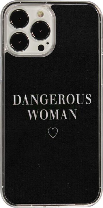 Actual product image PhoneLook Coque transparent Dangerous woman (Apple iPhone 13 Pro Max)