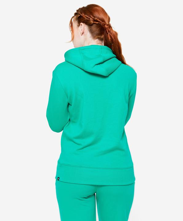 Immagine prodotto Domyos Felpa con cappuccio da donna in cotone - verde (XL)