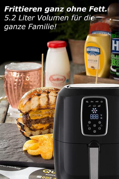 Image du produit LMG Friteuse à air chaud XXL Premium 5.2L