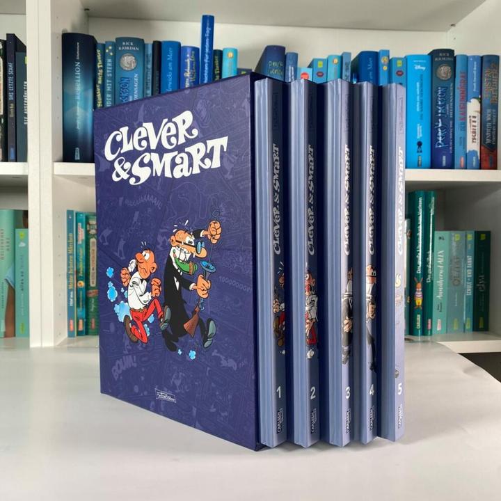 Actual product image Clever und Smart (German, Francisco Ibáñez, 2022)