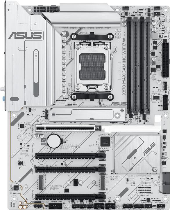 Produktbild ASUS X870 MAX GAMING WIFI7 (AM5, AMD X870, ATX)