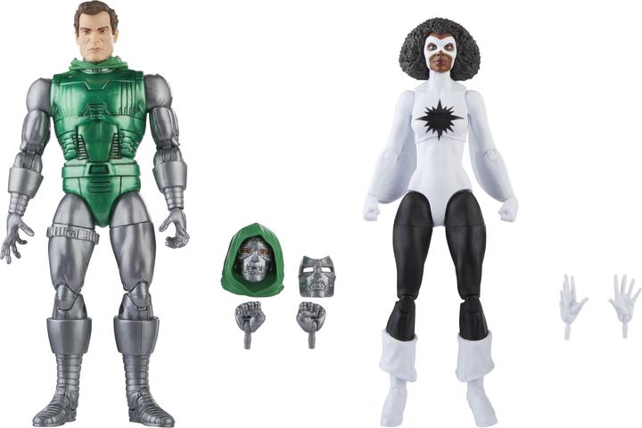 Immagine prodotto Hasbro Statuette Avengers Marvel Legends Capitan Marvel vs. Dottor Destino 15 cm