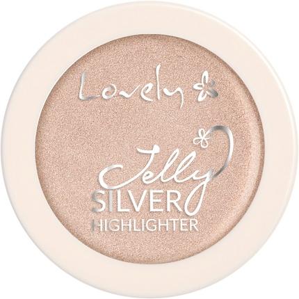 Immagine prodotto Lovely Evidenziatore in gelatina Evidenziatore viso argento (Argento, Highlighter)