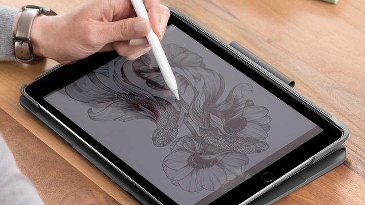 Image du produit Logitech folio mince (CH, iPad 2019 (7e gène), iPad 2020 (8. Gen), iPad 2021 (9e génération))