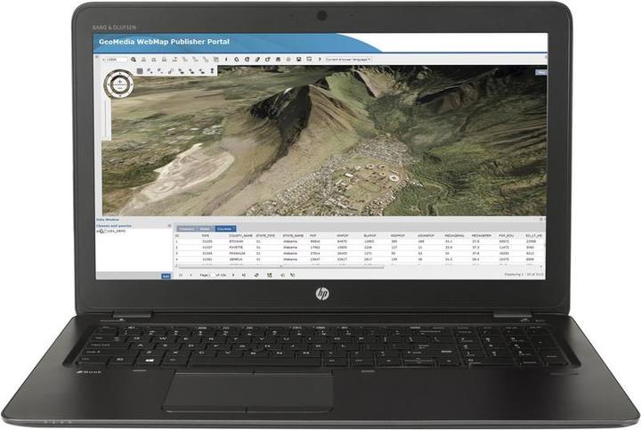 HP ZBook 15u G4 (15.60", Intel Core i7 7500U, 16 Go, 256 Go, CH)