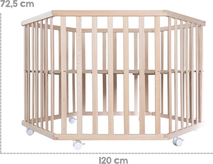 Produktbild Roba Jumbotwins (121.40 cm, 105.60 cm, MDF)