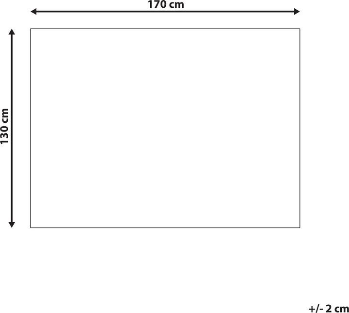 Actual product image Beliani Hilkot (130 x 170 cm)