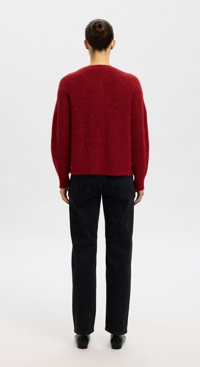 Actual product image Selected Femme Slflulu Ls Knit Short Cardigan Noos (L)