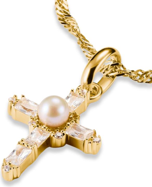 Immagine prodotto Thomas Sabo Charm-Anhänger Vintage Kreuz Connect vergoldet (Argento)