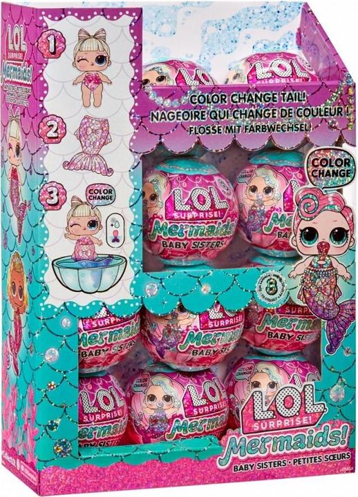 Produktbild MGA Puppen L.O.L. Surprise Meerjungfrauen Babyschwestern 12 Stk.