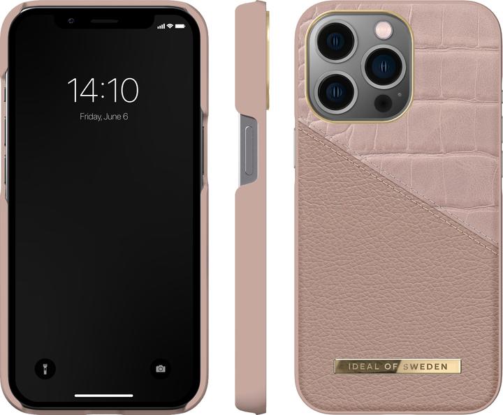 Image du produit iDeal Of Sweden Designer Hard-Cover Rose Smoke Croco (Apple iPhone 13 Pro)