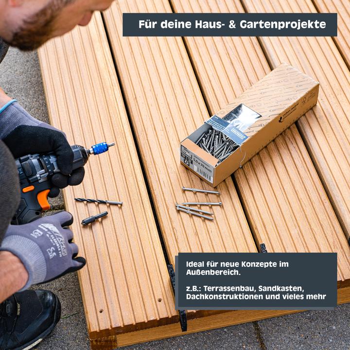 Actual product image Helpmate Decking screws (50 Screws per piece)