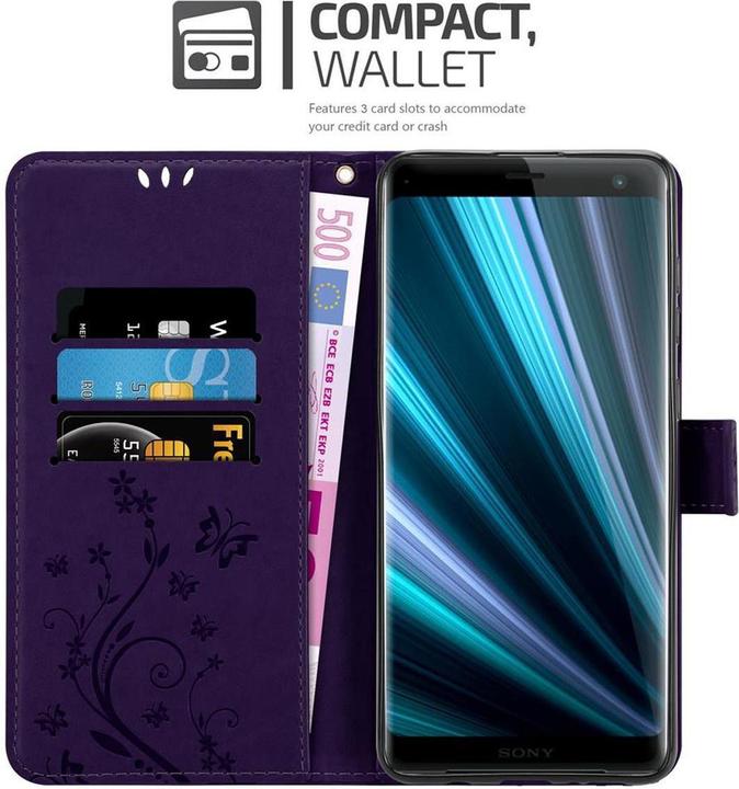 Immagine prodotto Cadorabo Copertina del libro di fiori (Sony Xperia XZ3)