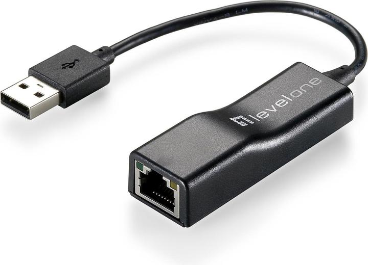 Immagine prodotto LevelOne Adattatore di rete USB-0301 2.0 10 (USB 2.0, RJ45 (1x))