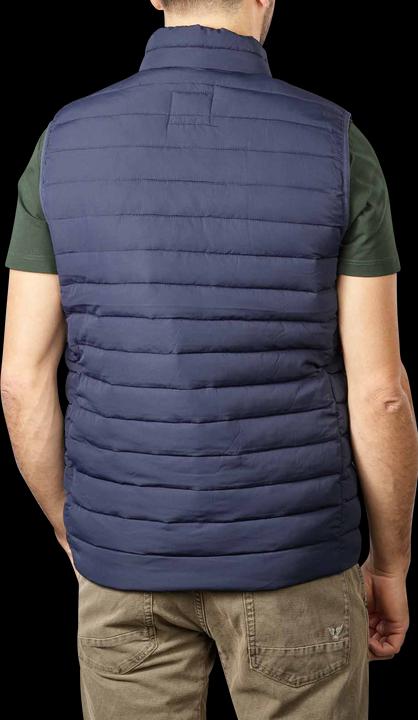 Actual product image Jack & Jones Recycle Bodywarmer Vest Navy Blazer (L)