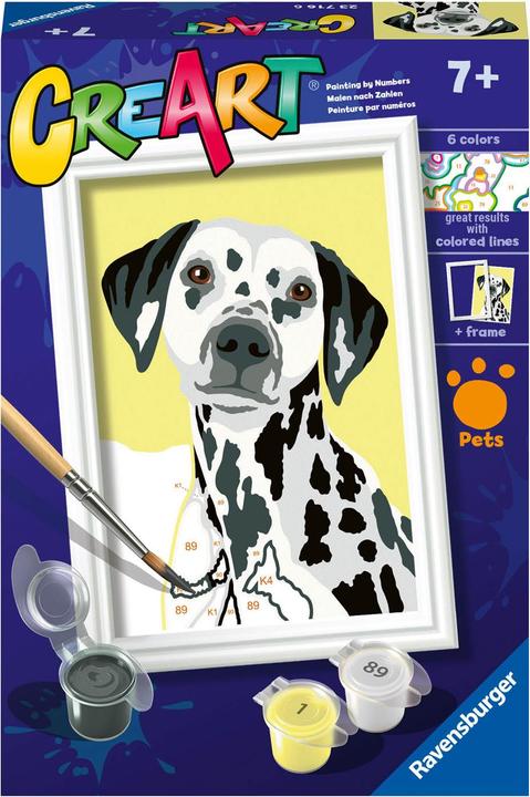 Produktbild Ravensburger Malen nach Zahlen - Niedlicher Hund