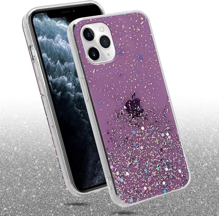 Image du produit Cadorabo Couverture TPU paillettes scintillantes (Apple iPhone 11)