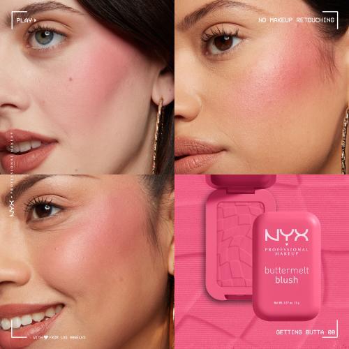 Actual product image NYX Professional Make-Up Nyx Powder Blush (Getting Butta)