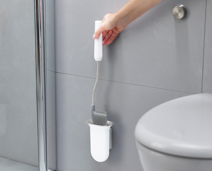 Produktbild Joseph Joseph Flex Wall Toilettenbürste mit Wandhalterung - Weiss