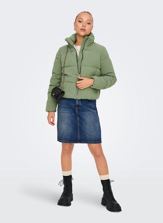 Actual product image Only Stand-up collar quilted jacket Down jacket (L)
