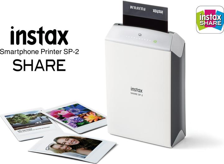 Produktbild Fujifilm Instax Share SP-2 Silver (Thermodirekt, Farbe)
